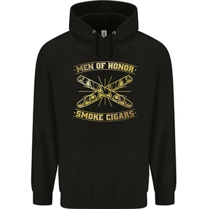 Men of Honor Smoke Cigars Childrens Kids Hoodie - Picture 1 of 3