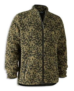 Deerhunter Germania Fibre Pile Jacket 5926 Camo Silent Hunting RRP £74.99 - Picture 1 of 2