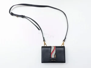 Paul Smith Damen Signature Swirl Ribbon Leder Mini Handtasche Umhängetasche - Bild 1 von 15