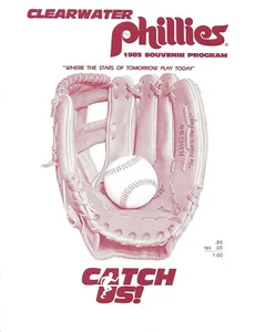 1985 PHILLIES vs WHITE SOX Spring Training MAGAZINE PROGRAM NM-MINT - Picture 1 of 1