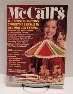 Vintage McCall's December 1985 Most Glorious Christmas issue in 109 Years