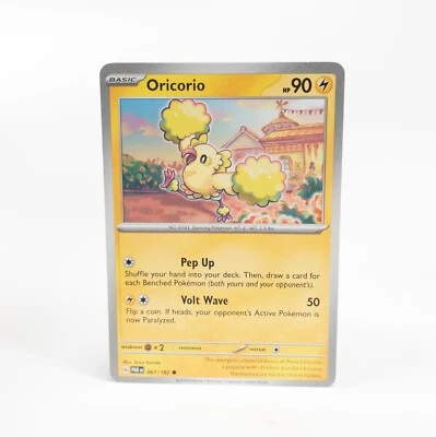 Oricorio 067/182 Pokemon SV04: Paradox Rift Common NM - Image 1 of 2