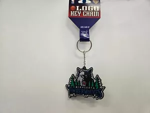 NBA Classic Minnesota Timberwolves Rubber Keyhain 2000 Crown Pro NOS - Bild 1 von 10