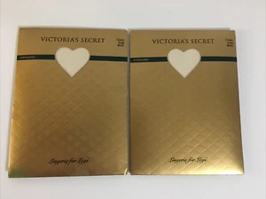 Victoria's Secret (2) Paar cremefarbene Spitzen Top Overknee Gr. S - Bild 1 von 7