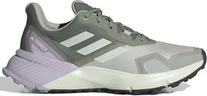 Adidas Terrex Soulstride Women’s Green Purple Sneaker Trail Running Shoe Sz 9.5 - Picture 1 of 11