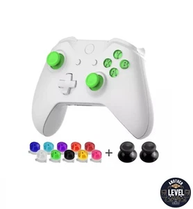 XBOX One Controller ABXY Transparent Buttons Mod plus thumbsticks optional - Picture 1 of 14