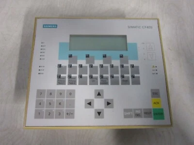 Siemens Simatic C7-633 DP 6ES7633-2BF00-0AE3 Operator Panel - Photo 1/4