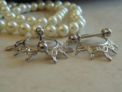 Anillo protector pezón estrella brillante. Foto 1 de 4