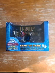 Dc HeroClix Legion Of Super Heroes Starter Game 5th Anniversary Wizkids - Picture 1 of 6