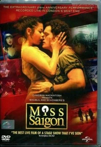Miss Saigón: Actuación 25 Aniversario (DVD Región 3, 4) Musical Clásico - Imagen 1 de 2