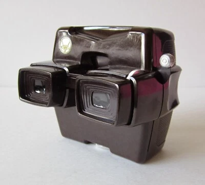 RESTORED Walter Sigg  View-Master Brown Model D Focusing LED Lighted Viewer Exc. - Image 1 of 4