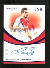 2018-19 Immaculate Ink Blue Soccer Adrien Silva Signed AUTO 13/25 