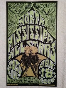 18.75" North Mississippi Allstars 2006 Concert Poster Baton Rouge LA - Picture 1 of 1