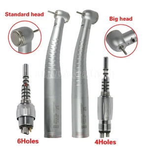 Nuovo manipolo LED fibra ottica ad alta velocità dentale adatto per accoppiatore KaVo girevole 4/6 fori - Foto 1 di 46