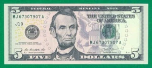 $5 2013 1 MJ/A BLOCK (w) KANSAS CITY CU. P-3. - Picture 1 of 3