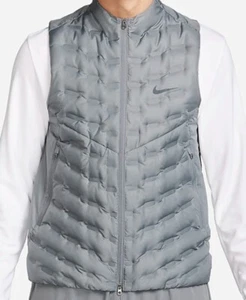 Nike Therma-FIT ADV Repel Down Running Golf Vest Gray Men's Size XL FB7542-084 - Picture 1 of 6
