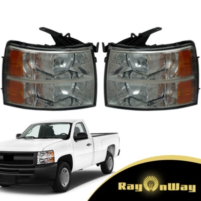 Faros de humo laterales izquierdo y derecho para Chevy Silverado 1500/2500/3500 2007-2012 13 Foto 1 de 4