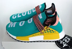 Adidas Pharrell Human Race HU NMD Trail Teal Green Sun Glow UK 5 6 7 8 US Neu - Bild 1 von 12