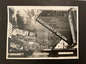 ISTITUTO NAZIONALE PREVIDENZA SOCIALE FOTOGRAFIA FUTURISTA VASARI ROMA REGNO - Picture 1 of 8