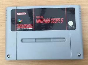 🌟SCOPE 6🌟NINTENDO🌟SNES🌟CARTUCHO🌟UK🇬🇧VENDEDOR🌟ENVÍO MUY RÁPIDO REINO UNIDO🌟 - Imagen 1 de 4