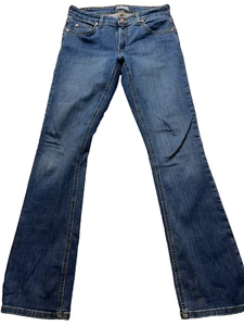 Dickies Jeans Denim Stretch Women’s Size 4RG Dark Wash Bootcut - Picture 1 of 14
