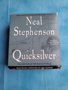 Neal Stephenson Quicksilver Volume 1 of the Baroque Cycle 20 CDs - Picture 1 of 1