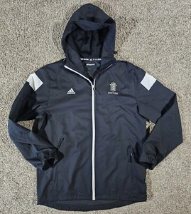 Adidas Para Hombres Rompebobinador Adidas Climaproof M Cremallera Completa Sudadera con Capucha Montclair Fútbol - Imagen 1 de 12