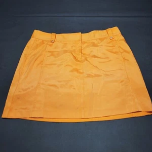 IZOD XFG Women's Stretch Tennis Golf Light Orange Skirt -Size 10 - Picture 1 of 5
