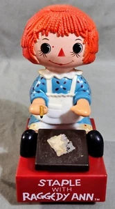 Vintage Janex Raggedy Ann Stapler from Desk Set 1975 Child Accessories Gd/Vg Cnd - Picture 1 of 10