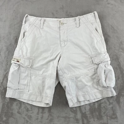 DENIM & SUPPLY Polo Ralph Lauren Cargo Shorts 34x11 Ivory Surplus Military - Image 1 of 4