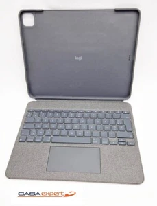 Logitech Combo Touch Für IPAD 12.9 INCH (5TH Generation) Gris Smart Stecker - Bild 1 von 5