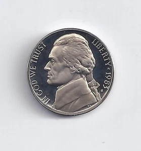 1983-S PROOF NICKEL - Picture 1 of 1