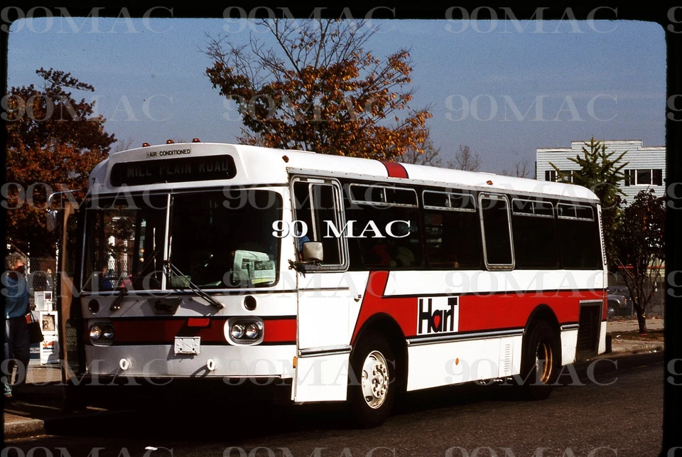 DURO. Autobús TMC #7. Danbury (CT). Diapositiva original 1990. Foto 1 de 1