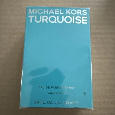 Nuevo eau de parfum spray Designer TURQUOISE de Michael Kors 100 ml/3,4 oz nuevo en caja Foto 1 de 4
