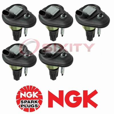 Bobinas de encendido de 5 piezas para Chevrolet Colorado NGK 3,5 L L L5 2004-2006 ZM Foto 1 de 4