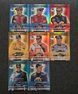 2003 Press Pass Eclipse Warp Speed NASCAR Racing Insert Set (8) Jeff Gordon - Image 1 of 2