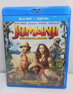 Jumanji: Welcome to the Jungle (Blu-ray, 2017) Karen Gillan, Jack Black - Picture 1 of 6