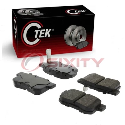 Centric Rear Disc Brake Pad Set for 1991-1995 Acura Legend Braking Stopping qa - Image 1 of 4