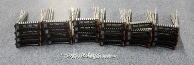 24x IBM 45W8687 2.5" SAS HDD Caddy Tray for IBM Storwize V3700 w/ Screws - Image 1 of 4