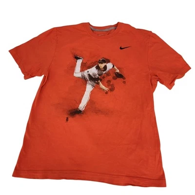 Camiseta gráfica de jugador de béisbol RARA Nike Tim Lincecum Gigantes de San Francisco Foto 1 de 4