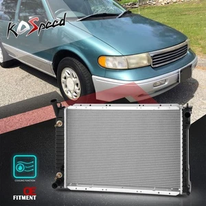 DPI-1924 Aluminum Core Racing Radiator for 96-98 Mercury Villager/Nissan Quest - Imagen 1 de 6