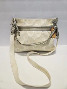 Coach Tasche Poppy Metallic Signature Satin Jacquard A1293-19131 - Bild 1 von 20