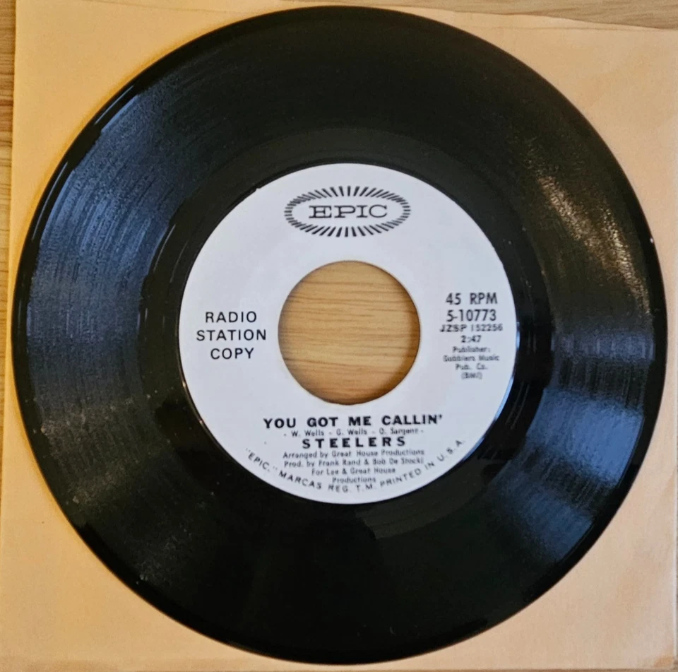 Northern Soul - Steelers - You Got Me Callin' - Epic Demo - Original - Image 1 of 1