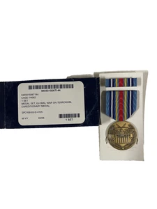 US Global War on Terrorism Expeditionary Medal Set in Factory Box army - Picture 1 of 5
