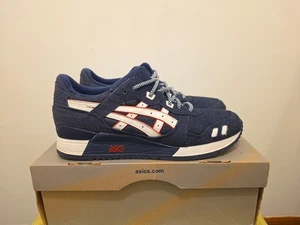Ribete Denim KITH Asics Gel-Lyte III Ronnie Fieg H20CK Talla 11 (44) - Imagen 1 de 7