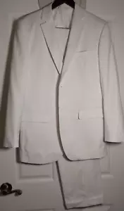 VINCI Men's White 3-Piece 2-Button Classic-Fit Suit - NEW - Picture 1 of 9