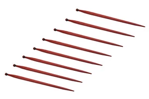 8x Frontladerzinken 810mm Ballenschpieß Zinken für Frontlader 81cm 🐽 M 22X1,5 - Bild 1 von 3