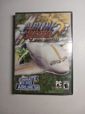 Airline Tycoon 2 Gold Edition PC Game DVD-ROM NEW  - Image 1 of 2