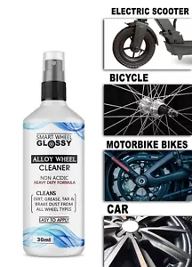 Limpiador de ruedas de aleación no ácido para automóvil motocicleta bicicleta scooter eléctrico 30 ml - Imagen 1 de 1