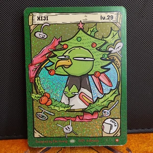 Pokkedo Xiji HoHo Holiday/Christmas V2 Derpy Pokemon Card - Picture 1 of 2